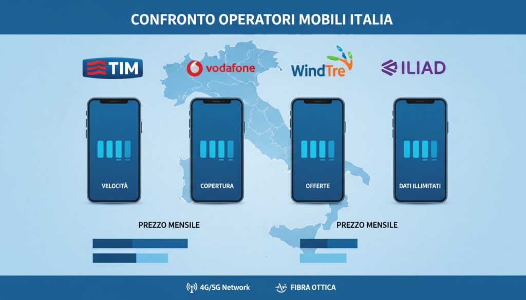 I Migliori Operatori Mobili in Italia: Confronto Completo 2024